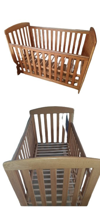 Mamas and papas wooden cot