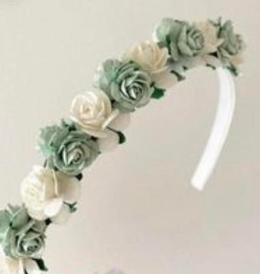 Floral occasion hairband