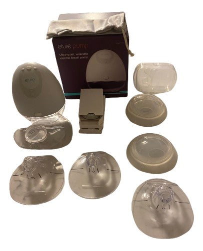 Elvie breast pump & Elvie drip cups & nipple protectors