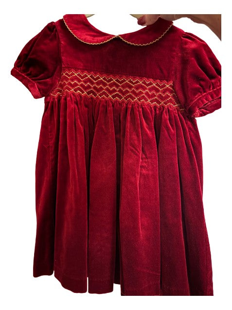 John Lewis Heirloom Collection Red Dress